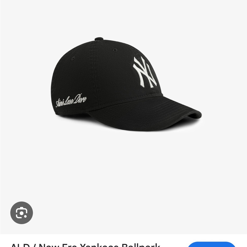 New Era Yankees Black Cap